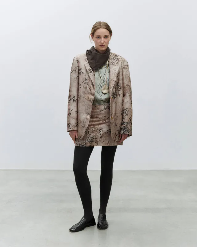 Silk Blazer Tapestry Print made by ALYSI