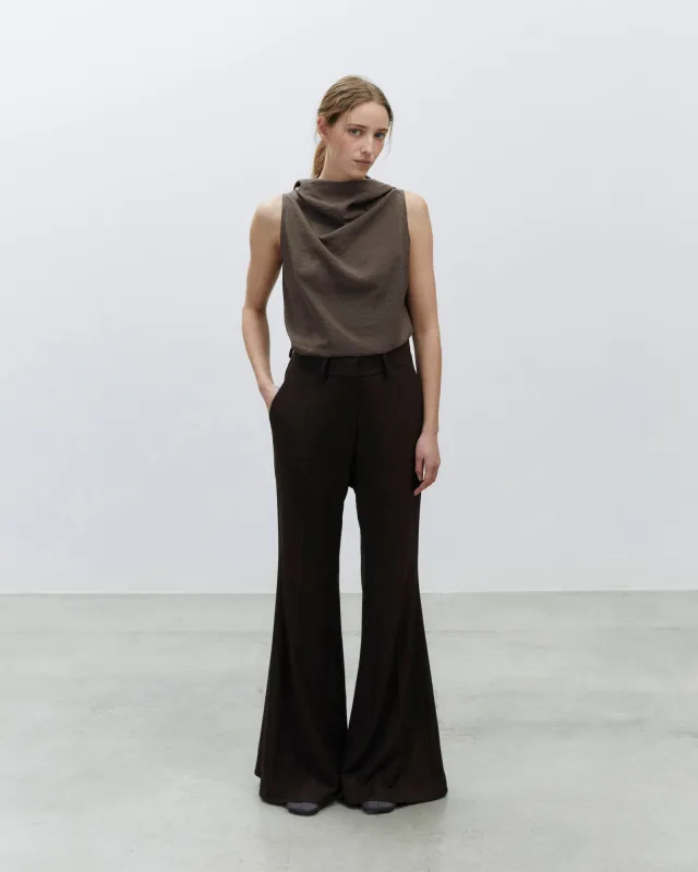 FLARE WOOL PANTS sold by ALYSI