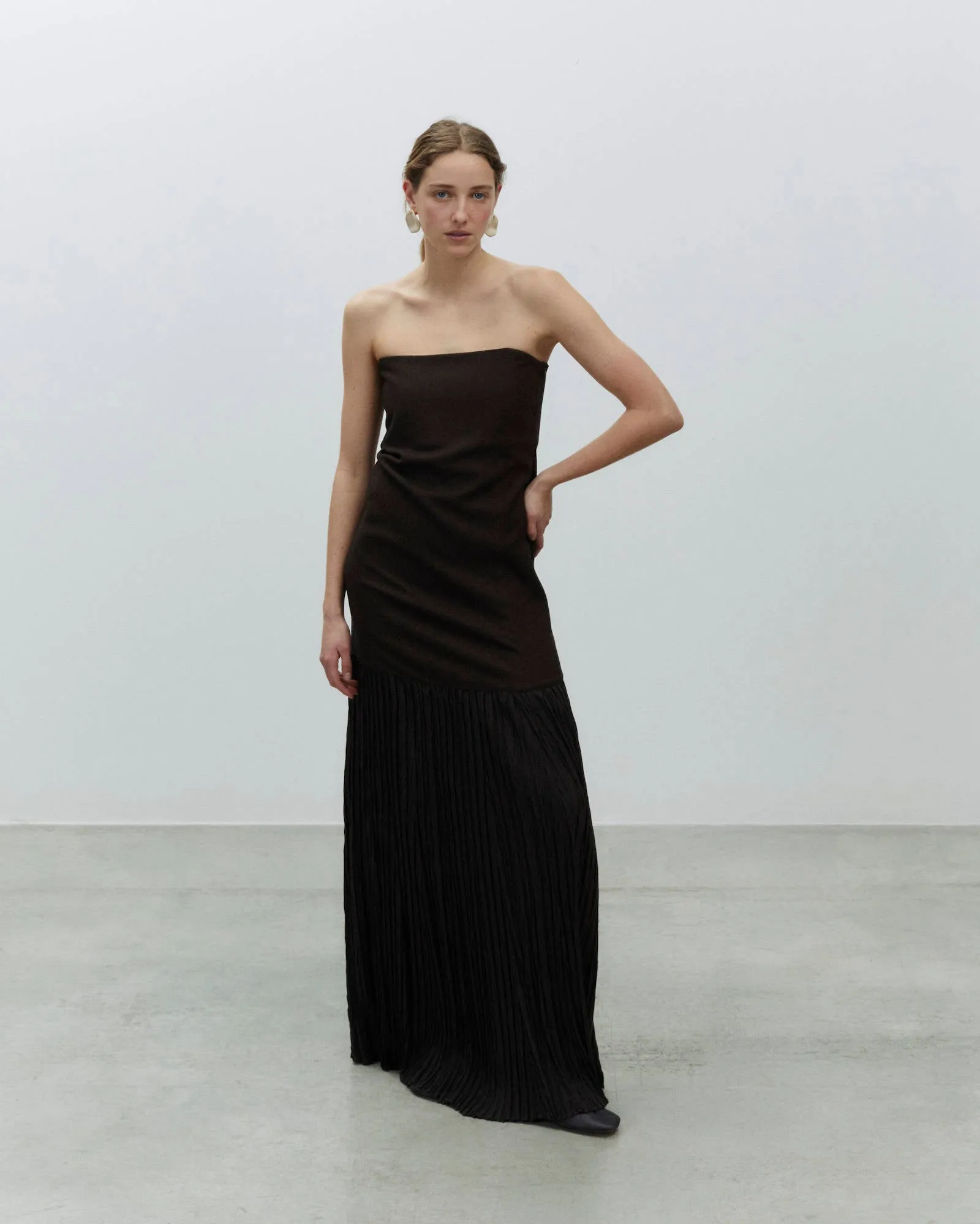 LONG FLANNEL DRESS sold by ALYSI