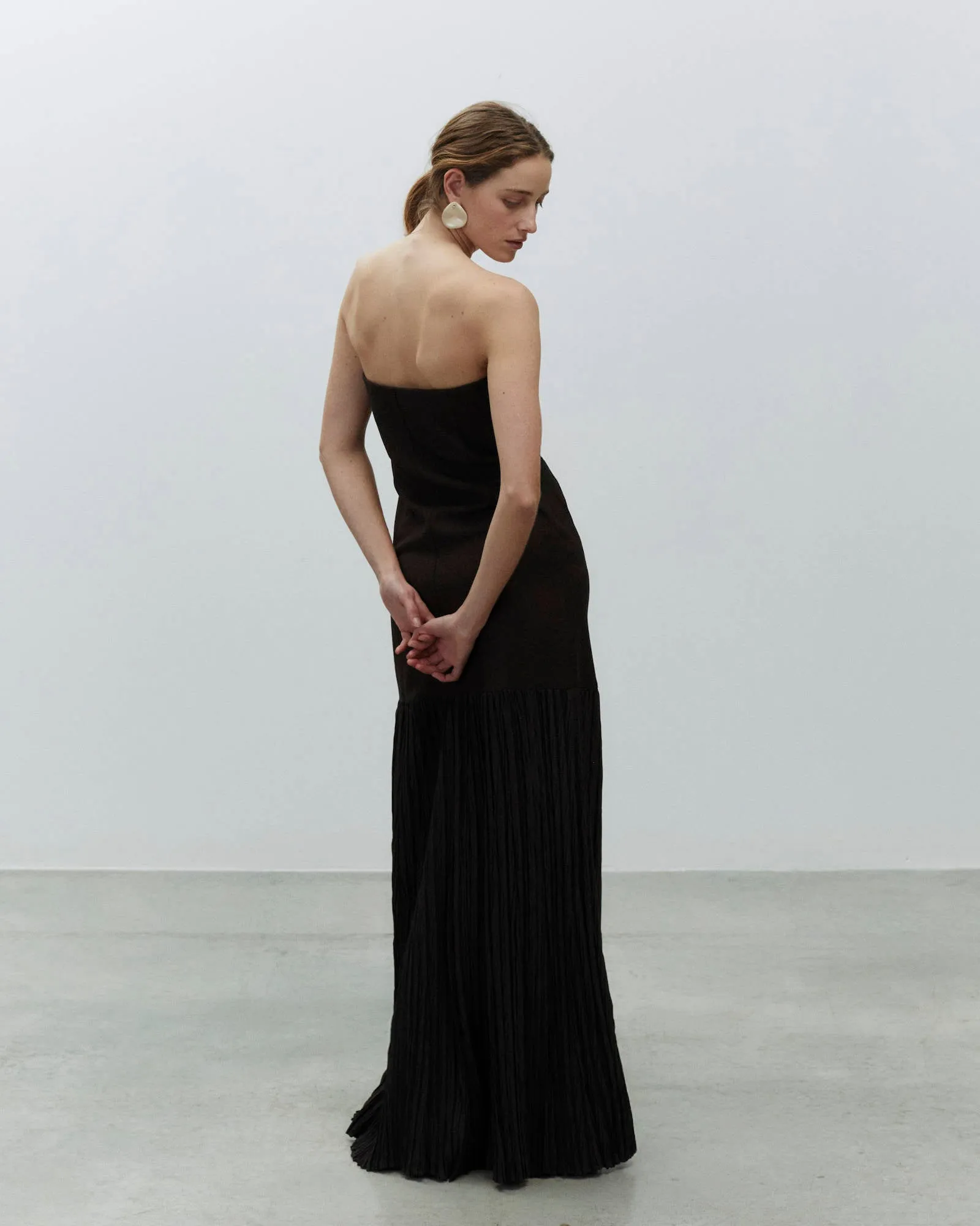 LONG FLANNEL DRESS sold by ALYSI product image thumbnail 3