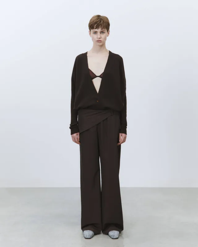 WOOL PANTS WITH BELT made by ALYSI