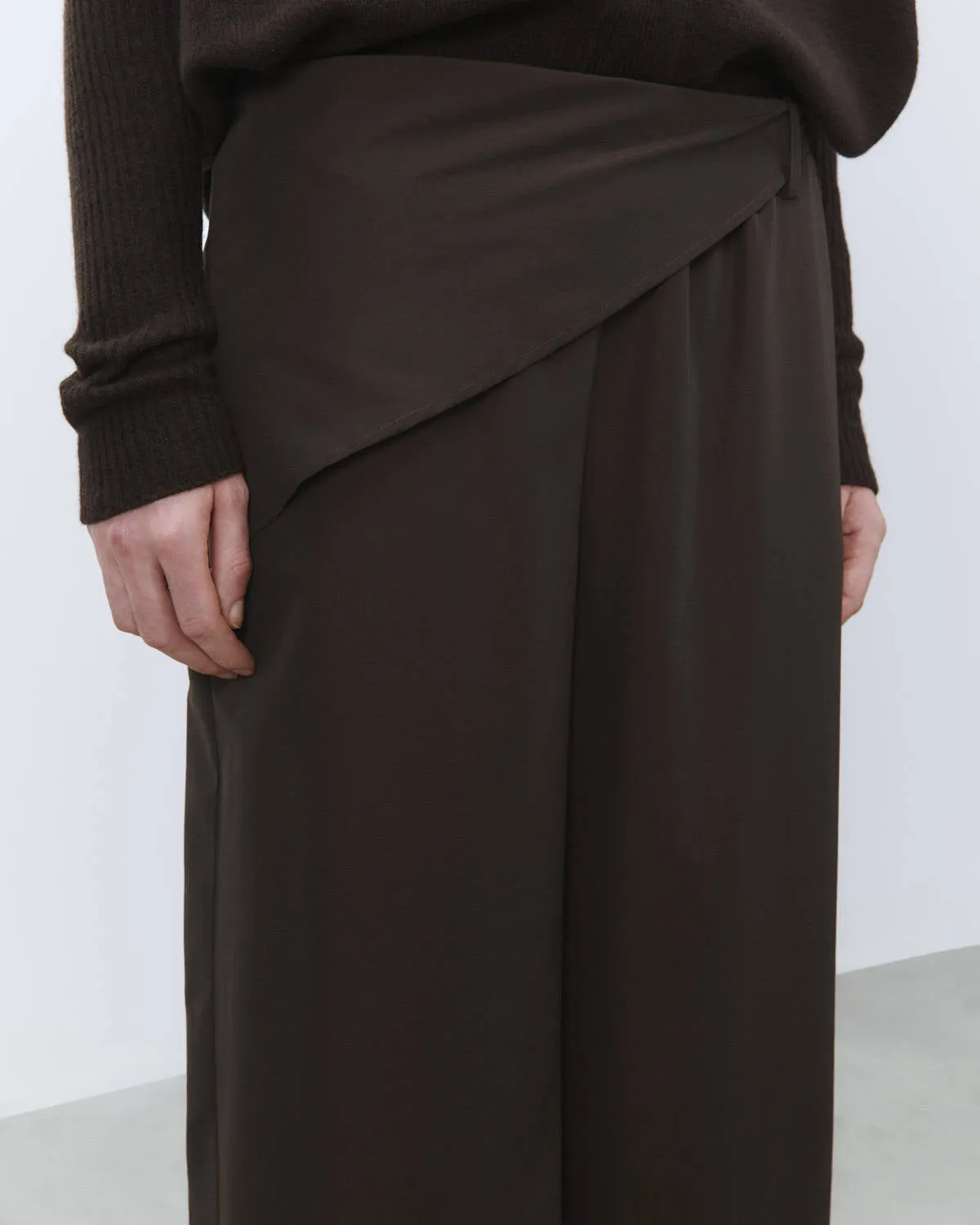 WOOL PANTS WITH BELT sold by ALYSI product image thumbnail 2