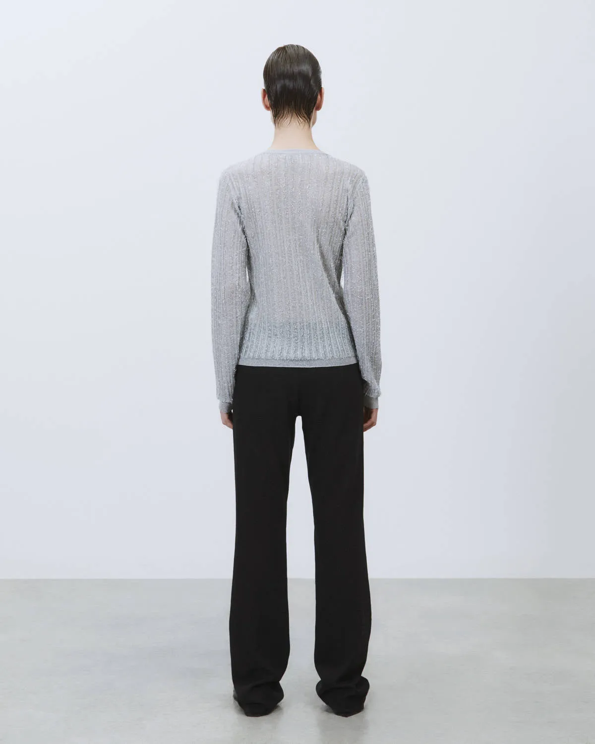 TRANSPARENT LUREX SWEATER sold by ALYSI product image thumbnail 3
