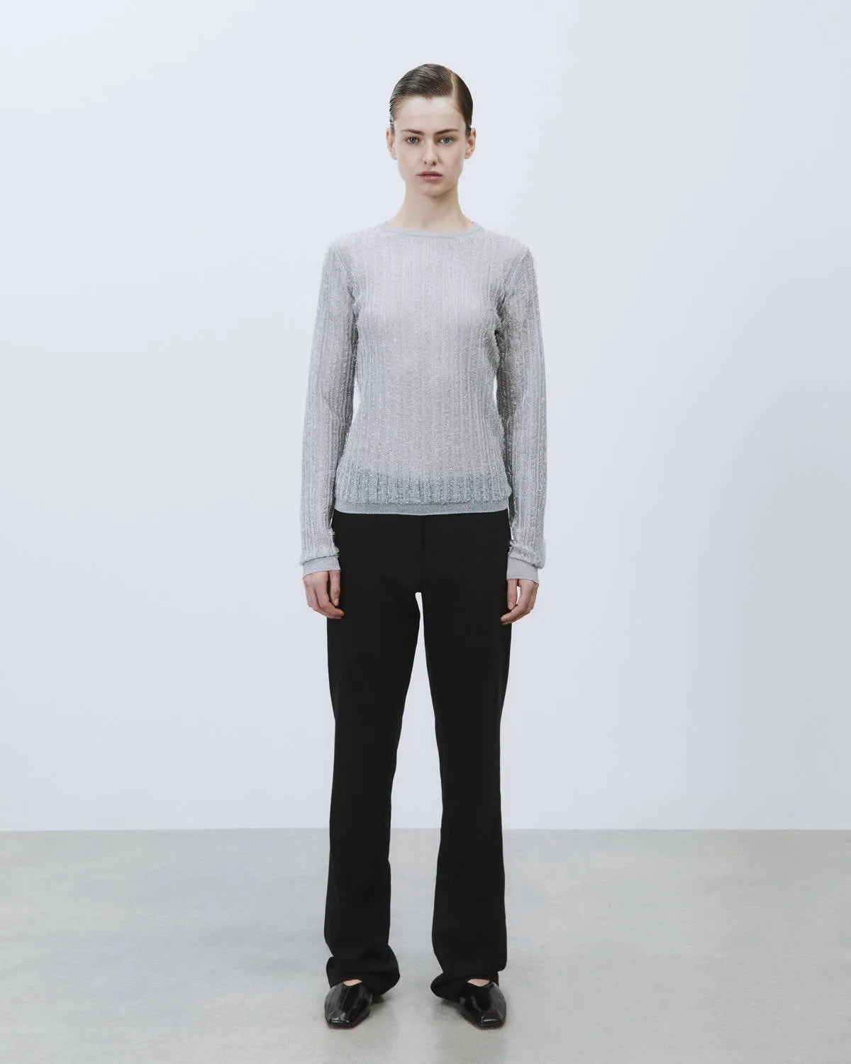 TRANSPARENT LUREX SWEATER sold by ALYSI product image thumbnail 2
