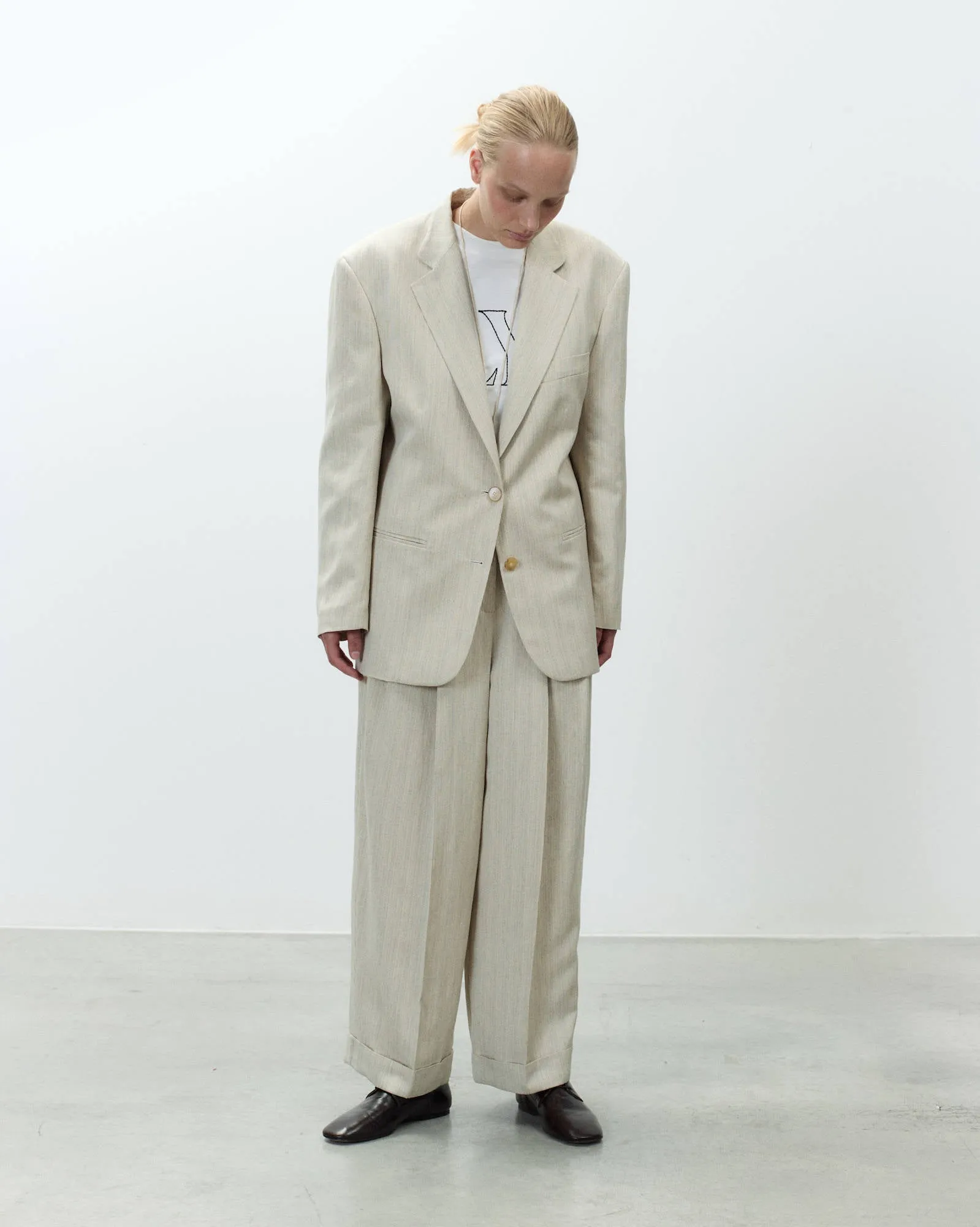 MALFILÈ SINGLE-BREASTED BLAZER sold by ALYSI
