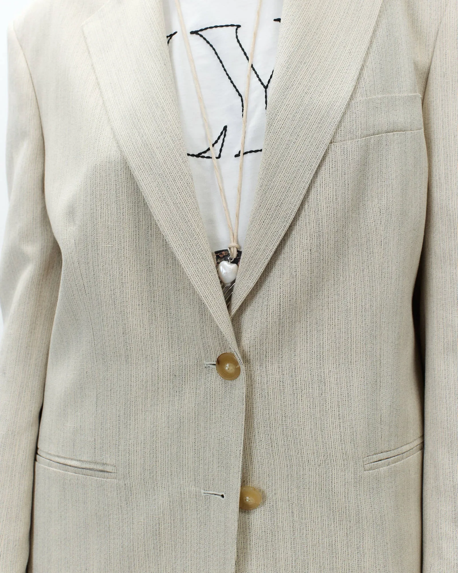 MALFILÈ SINGLE-BREASTED BLAZER sold by ALYSI product image thumbnail 2