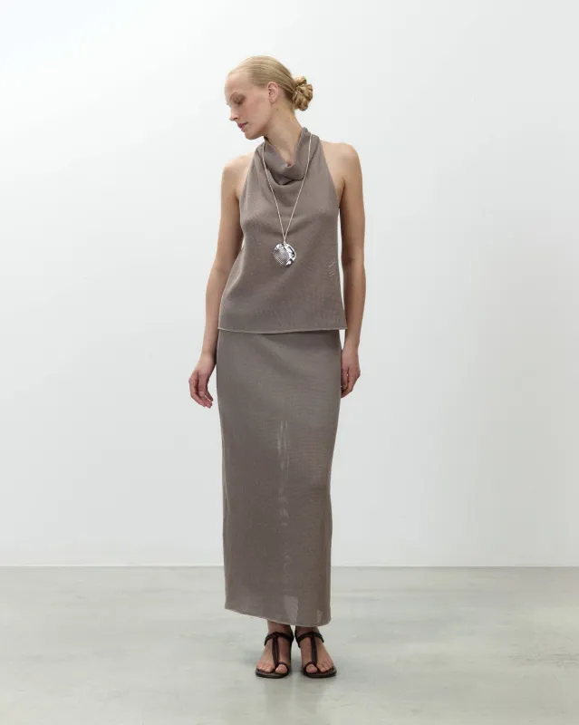 LONG KNITTED SKIRT made by ALYSI