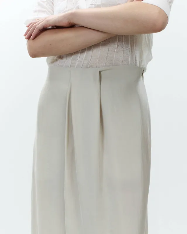 DRAPED SILK TROUSERS made by ALYSI