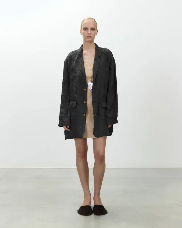 SINGLE-BREASTED WRINKLE BLAZER sold by ALYSI