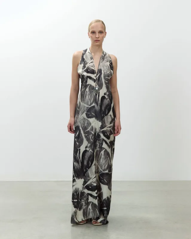 PRINTED SILK DRESS made by ALYSI