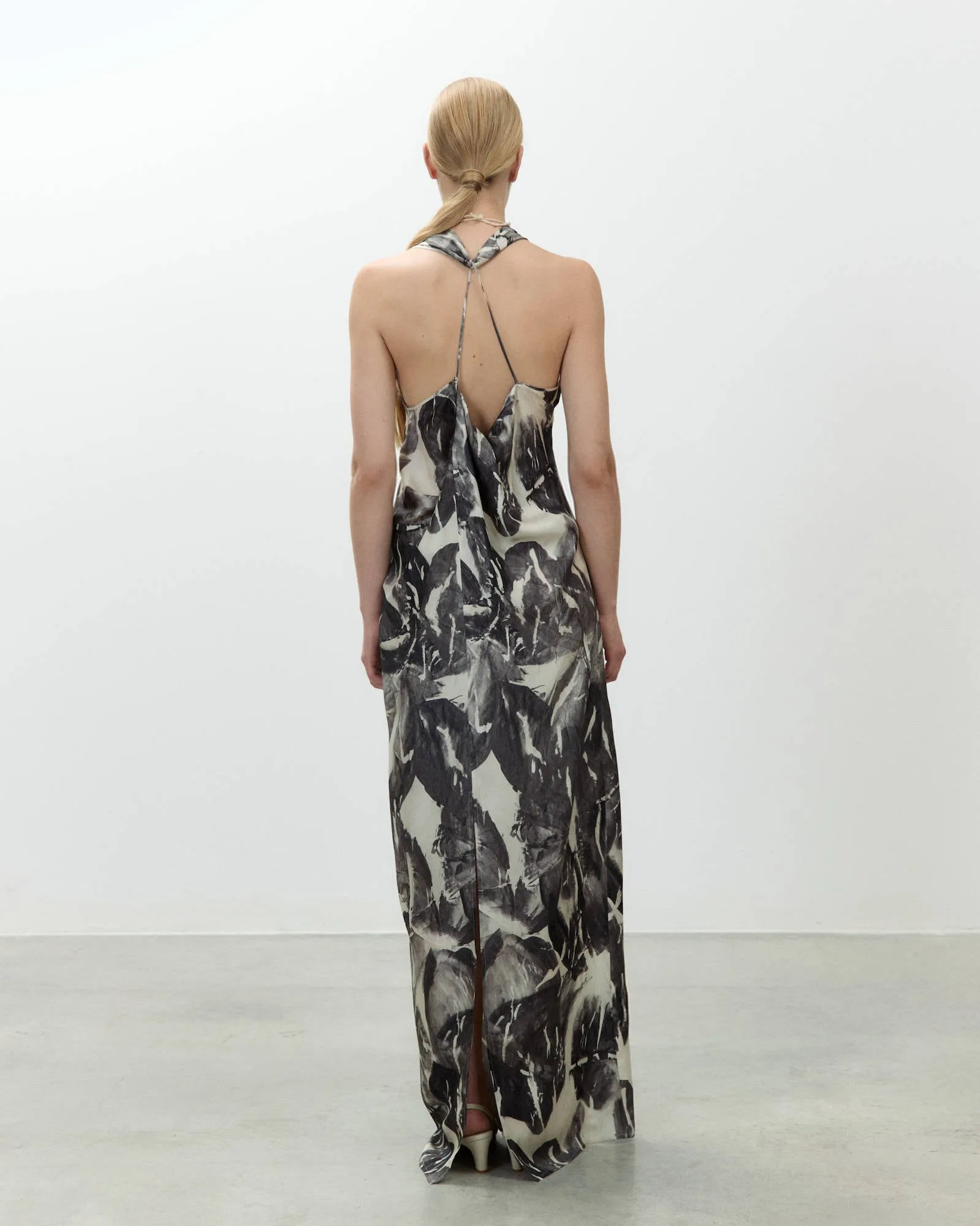 PRINTED SILK DRESS sold by ALYSI product image thumbnail 3