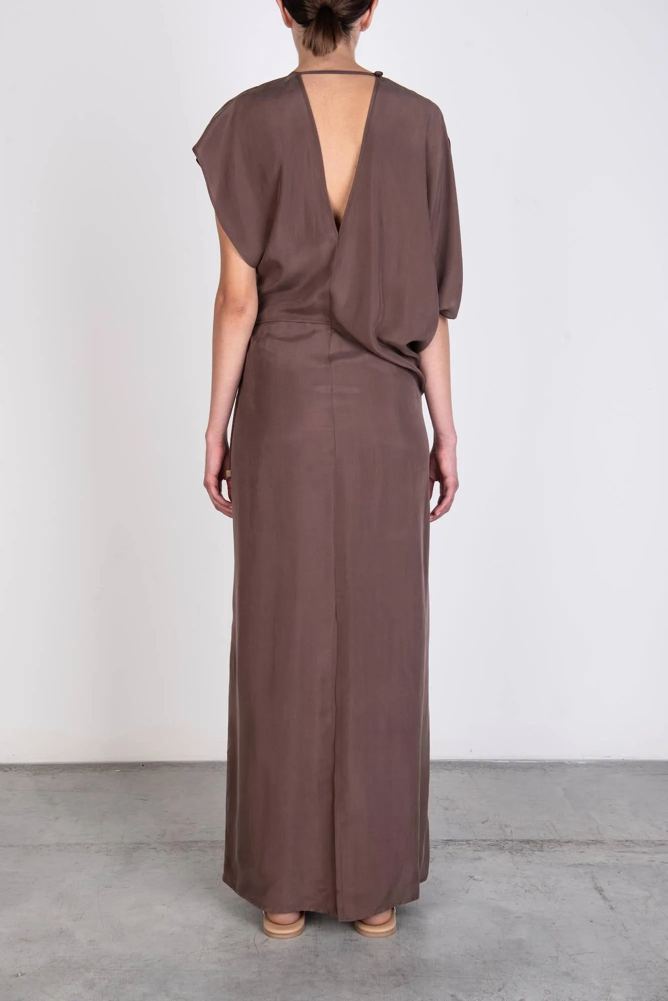 LONG SILK DRESS sold by ALYSI product image thumbnail 3