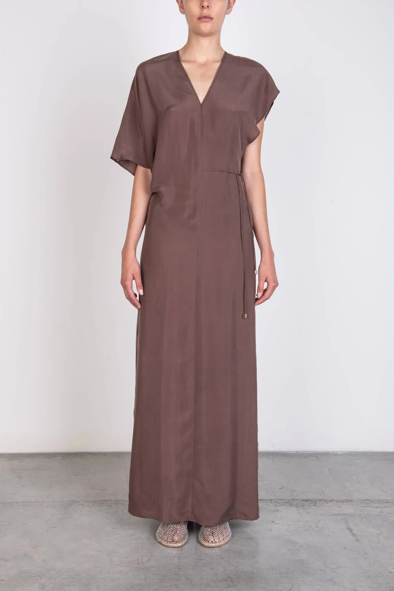 LONG SILK DRESS sold by ALYSI product image thumbnail 2