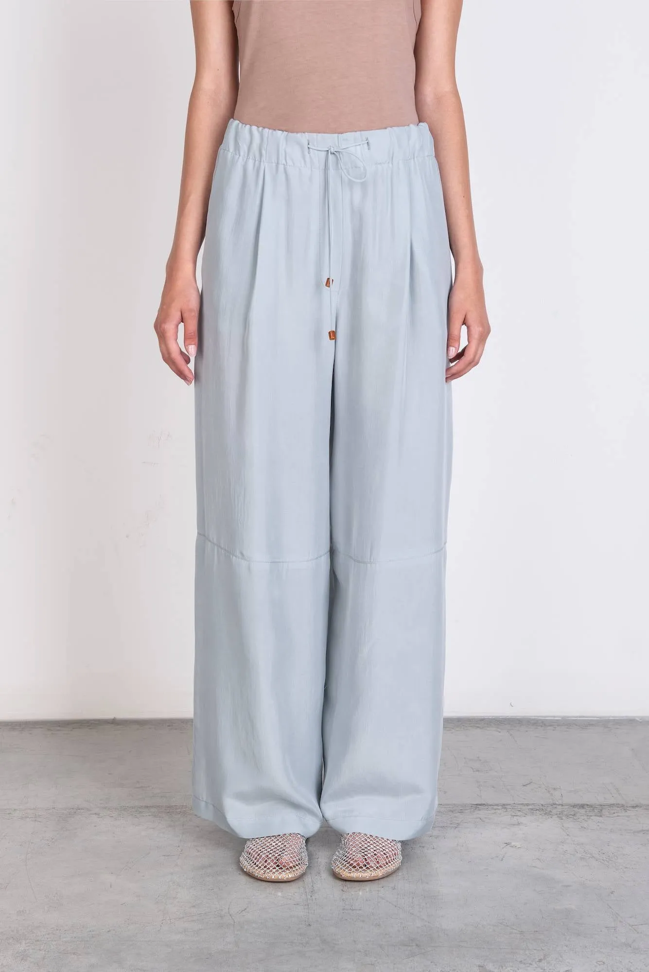 WIDE SILK TROUSERS sold by ALYSI product image thumbnail 2