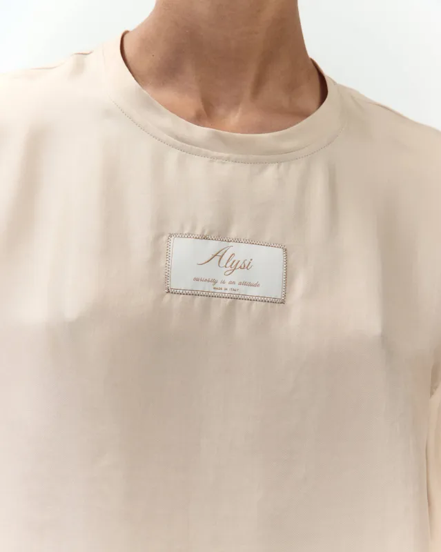 OVERSIZED TWILL BLOUSE made by ALYSI