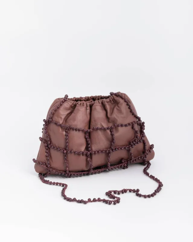 SHOULDER BAG WITH PEARLS sold by ALYSI