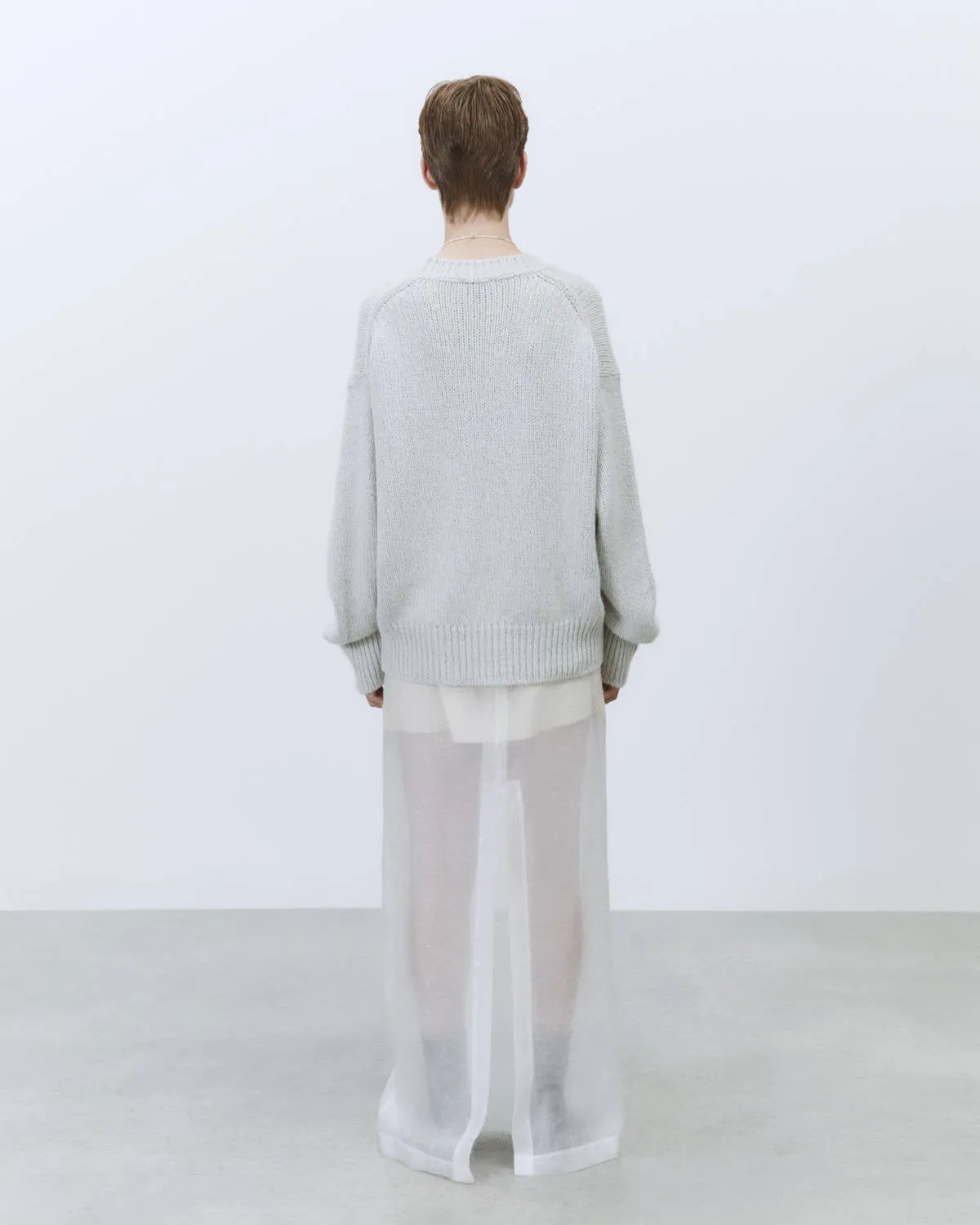 SHINY ALPACA BLEND SWEATER sold by ALYSI product image thumbnail 4