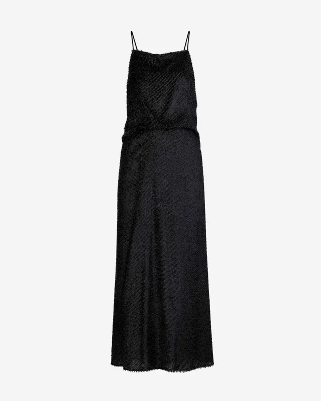 LONG PLUMETIS DRESS made by ALYSI