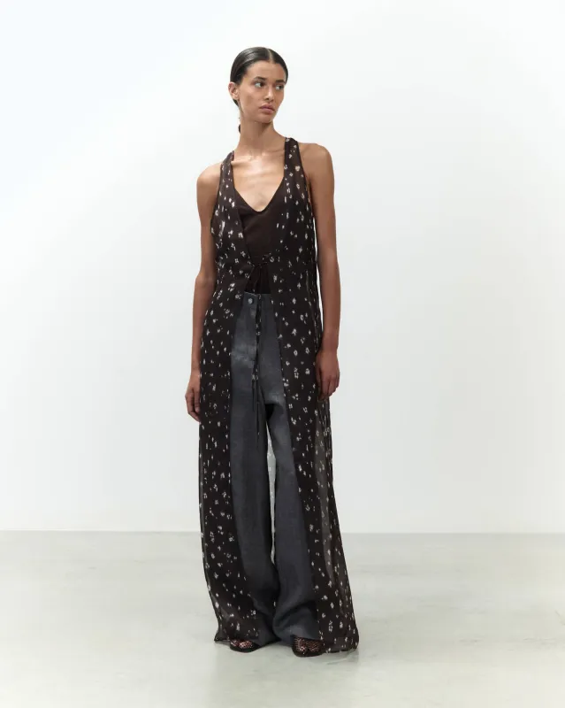 PRINTED CHIFFON DUSTER made by ALYSI