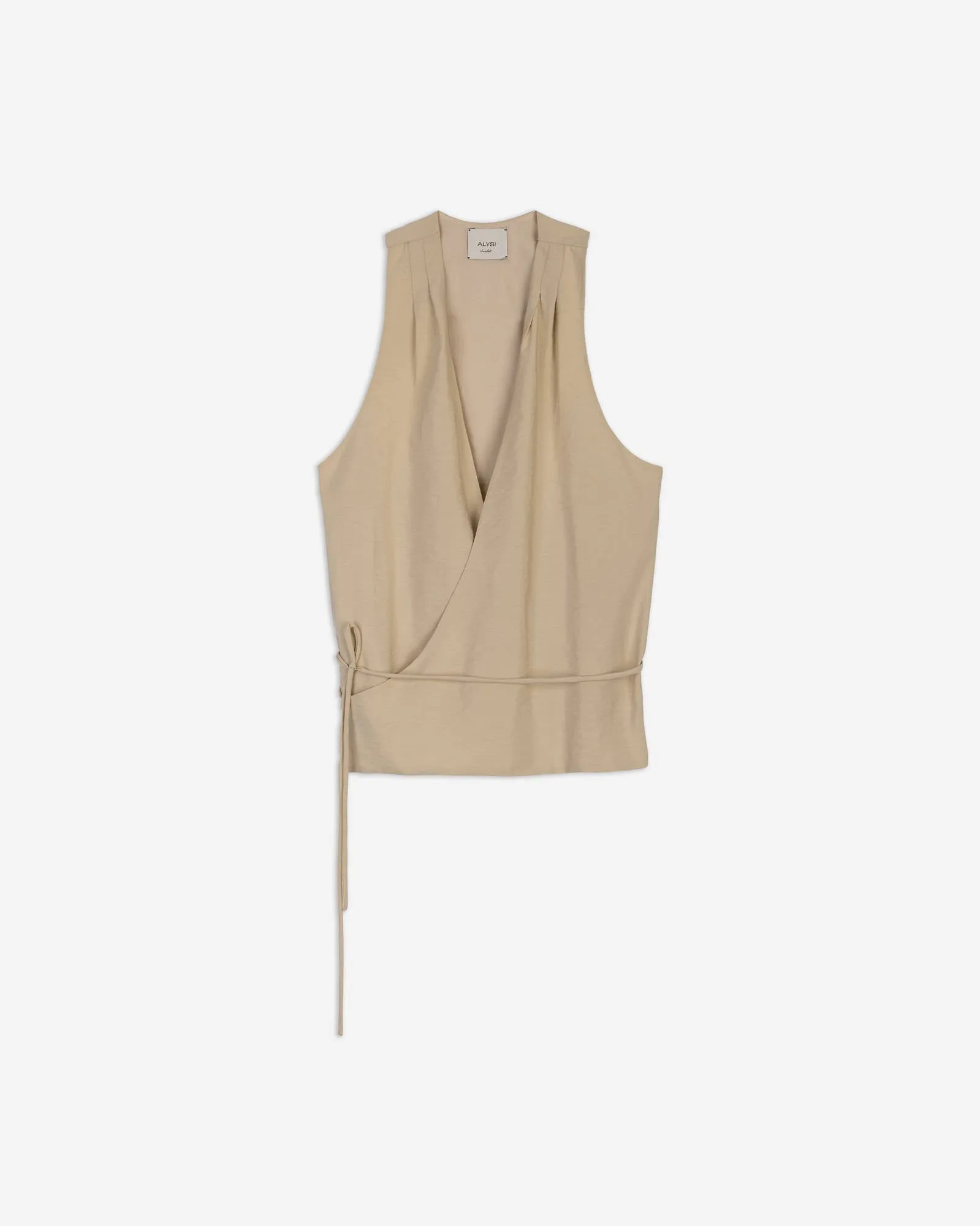 CROSSED SILK TOP sold by ALYSI product image thumbnail 4