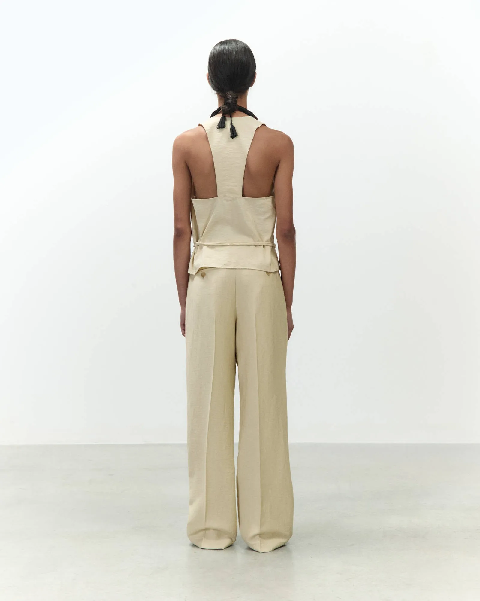 CROSSED SILK TOP sold by ALYSI product image thumbnail 3