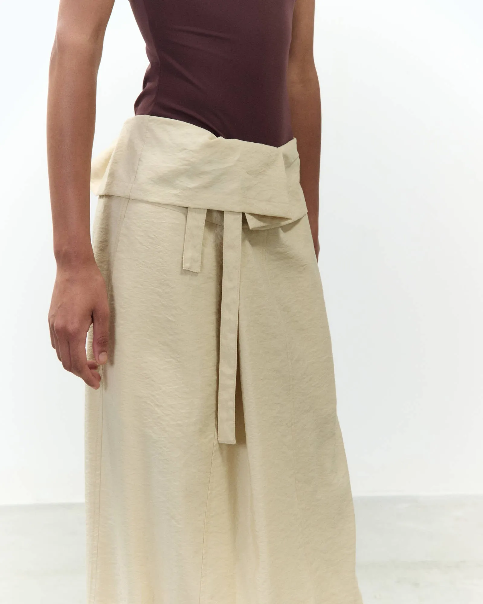 SILK CANVAS SKIRT sold by ALYSI product image thumbnail 2