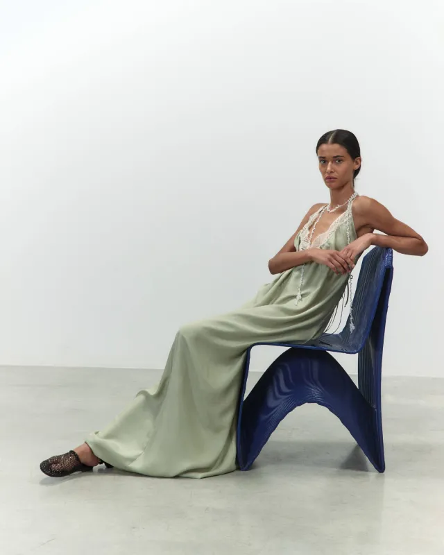 LINGERIE DRESS WITH LACE made by ALYSI