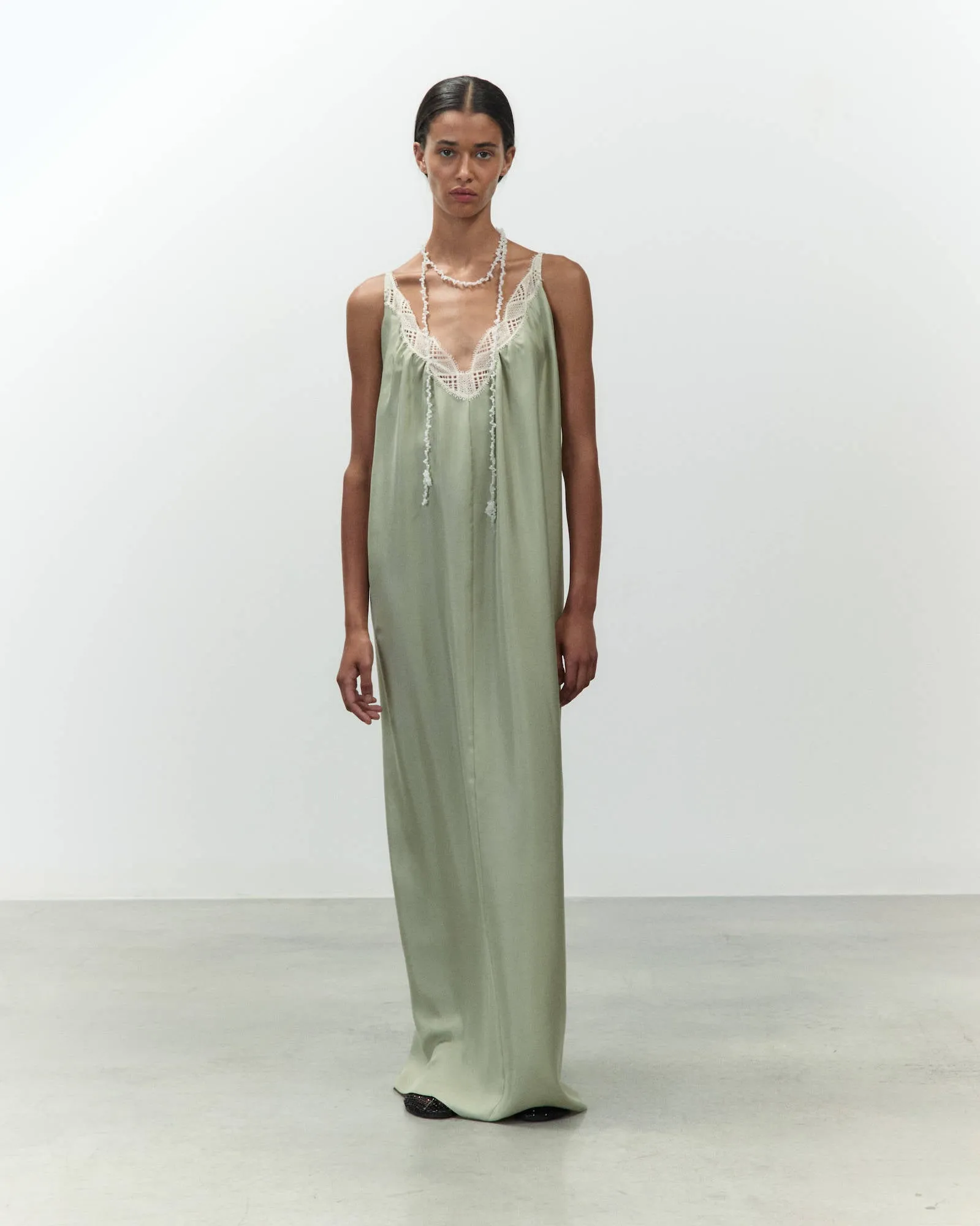 LINGERIE DRESS WITH LACE sold by ALYSI product image thumbnail 3