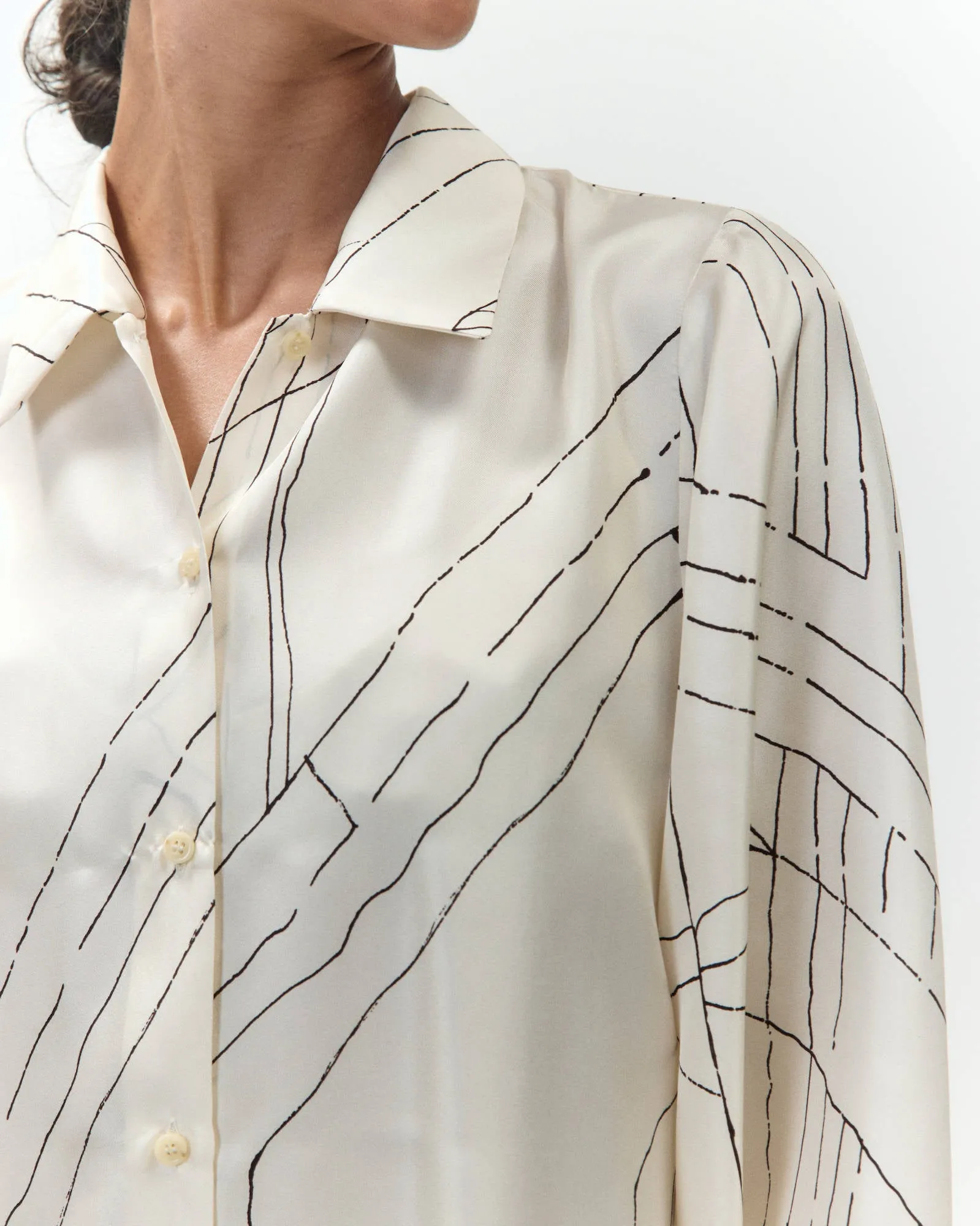 PRINTED SILK SHIRT sold by ALYSI product image thumbnail 2