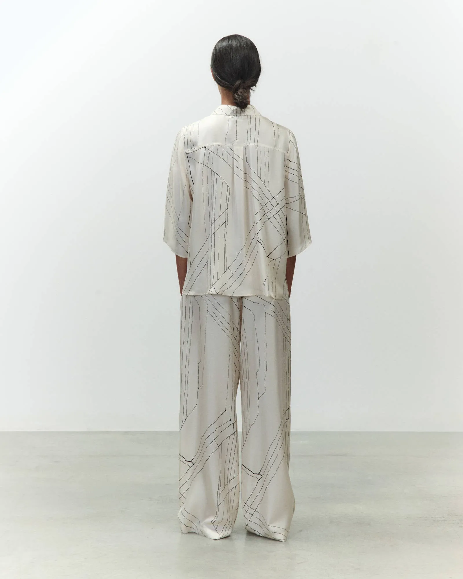 PRINTED SILK SHIRT sold by ALYSI product image thumbnail 3