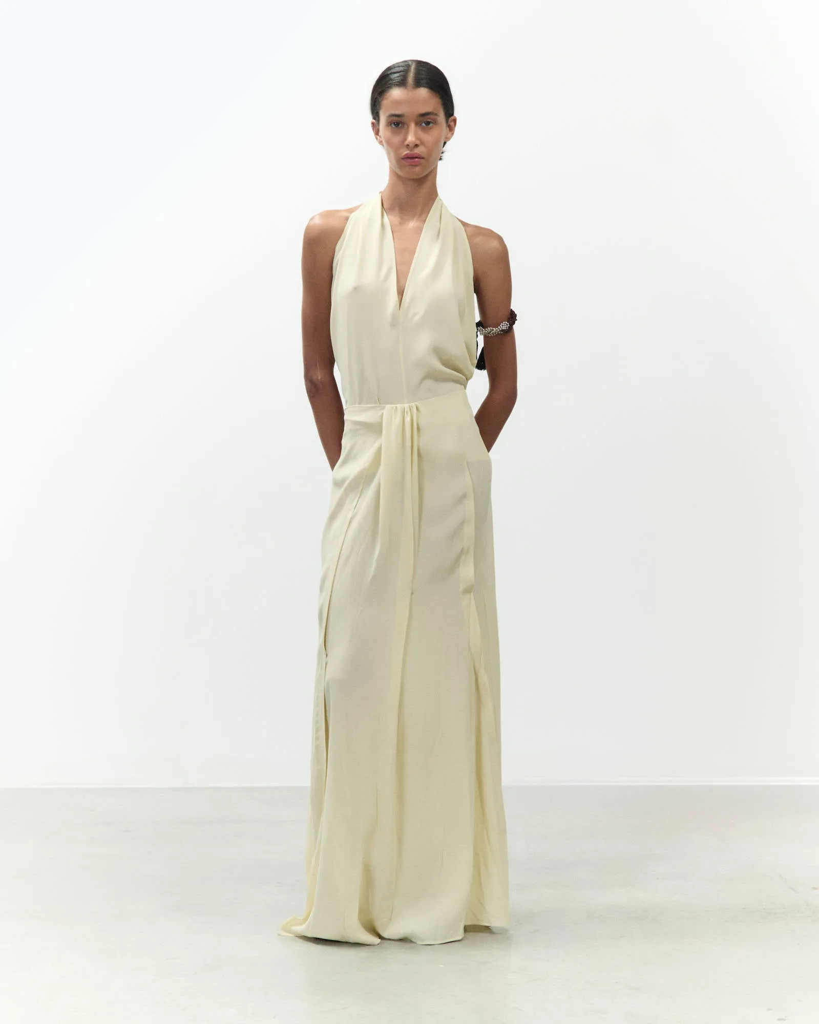 MAXI SILK SKIRT sold by ALYSI