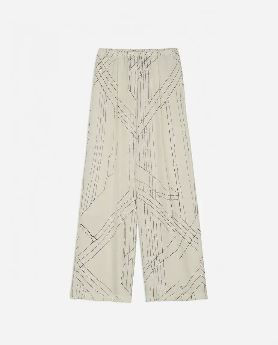 PRINTED SILK TROUSERS sold by ALYSI