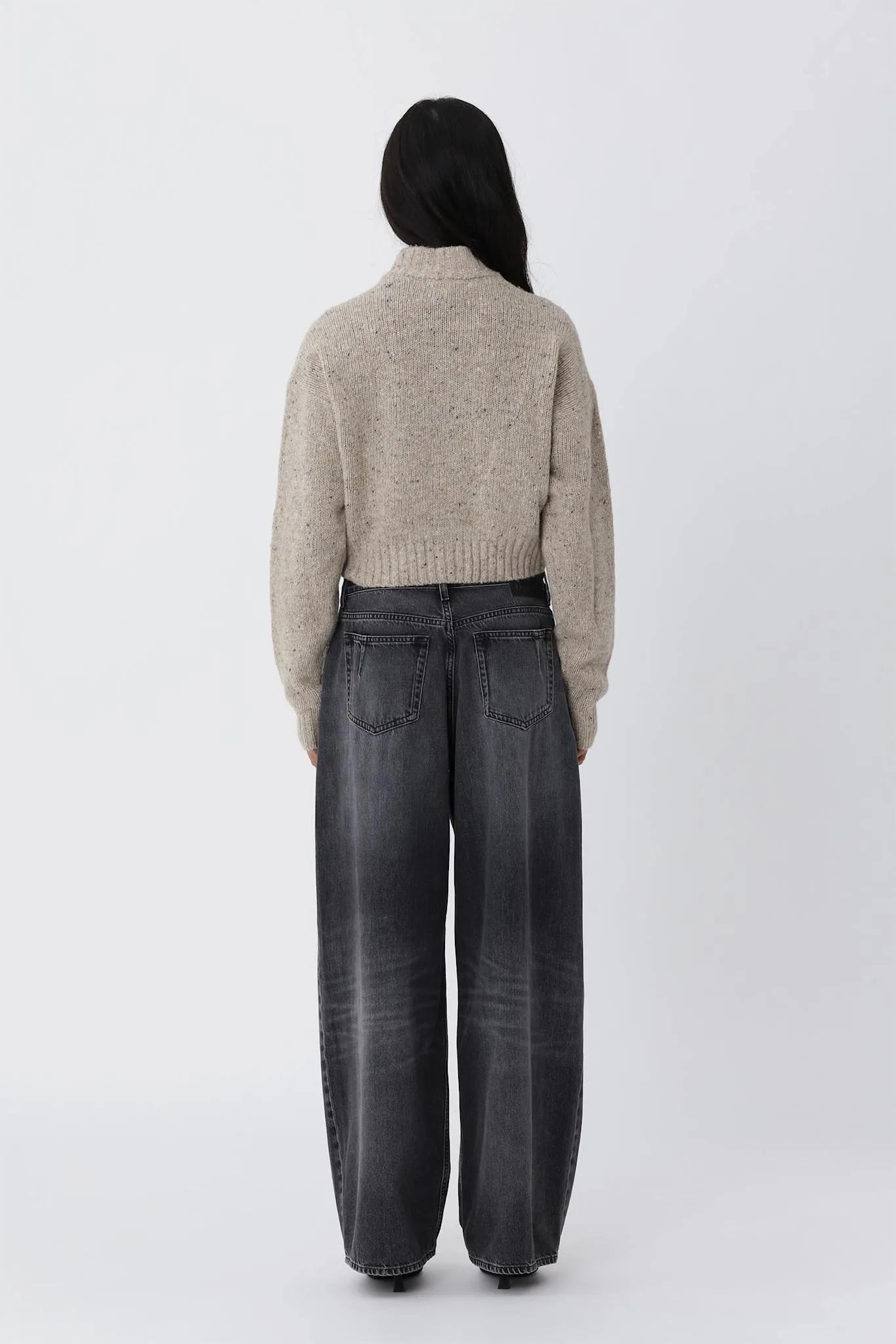 Alea Zip Knit Cardigan - Plaza Taupe sold by Won Hundred product image thumbnail 4