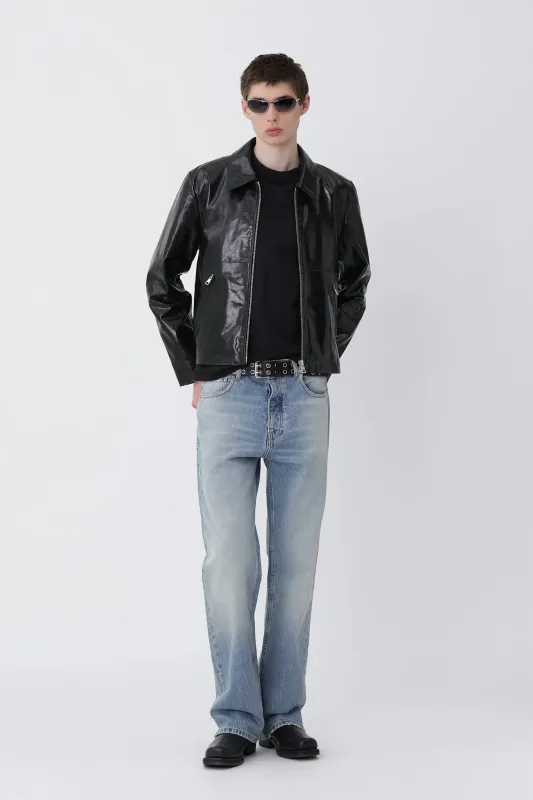 Dutton Leather Jacket made by Won Hundred