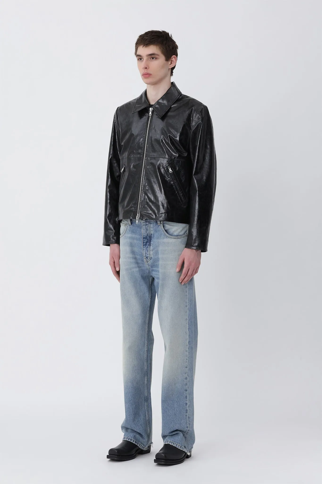 Dutton Leather Jacket sold by Won Hundred product image thumbnail 3