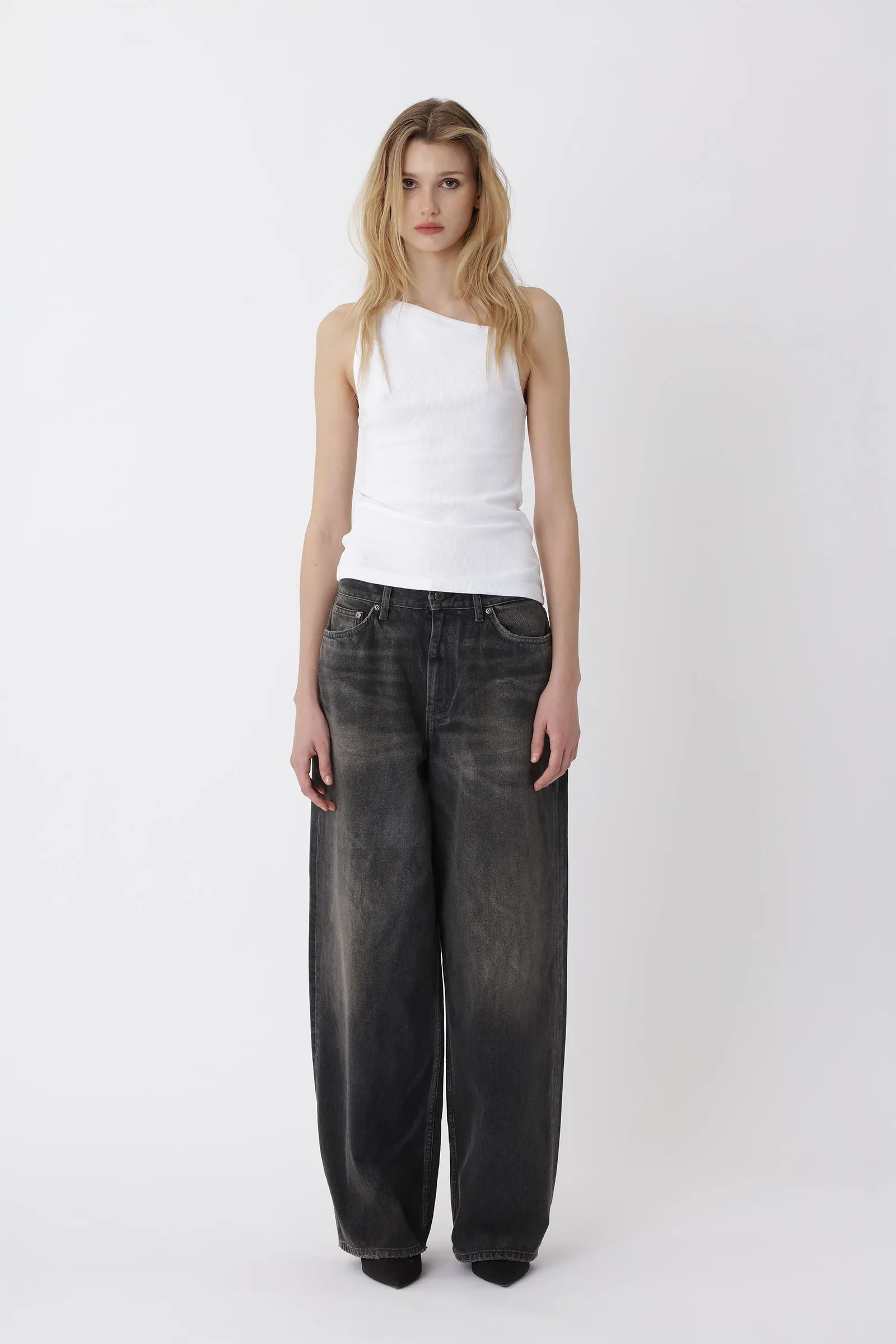 Lyon Coated 80s Black Jeans W sold by Won Hundred product image thumbnail 2