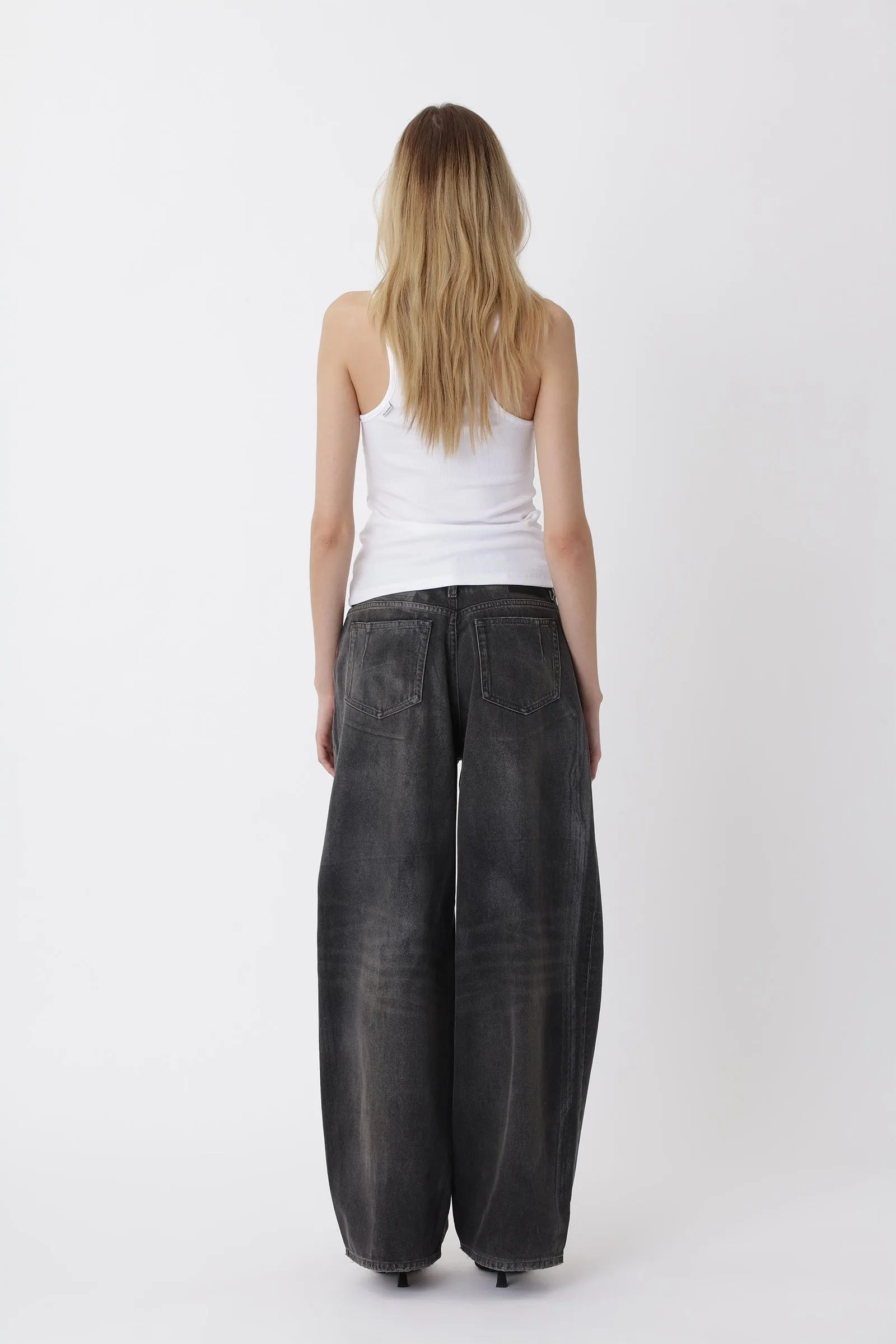 Lyon Coated 80s Black Jeans W sold by Won Hundred product image thumbnail 4