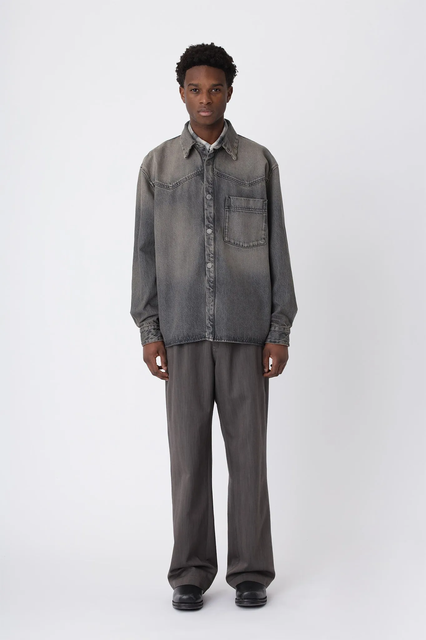 Zayne Denim Shirt sold by Won Hundred product image thumbnail 2