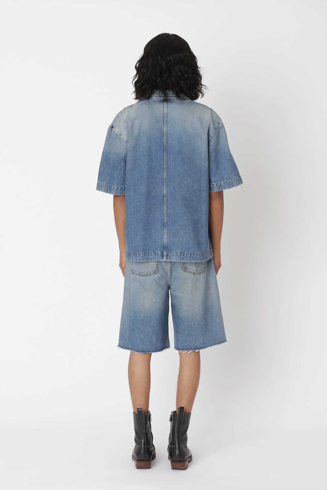 Desmond Denim Shirt sold by Won Hundred product image thumbnail 4