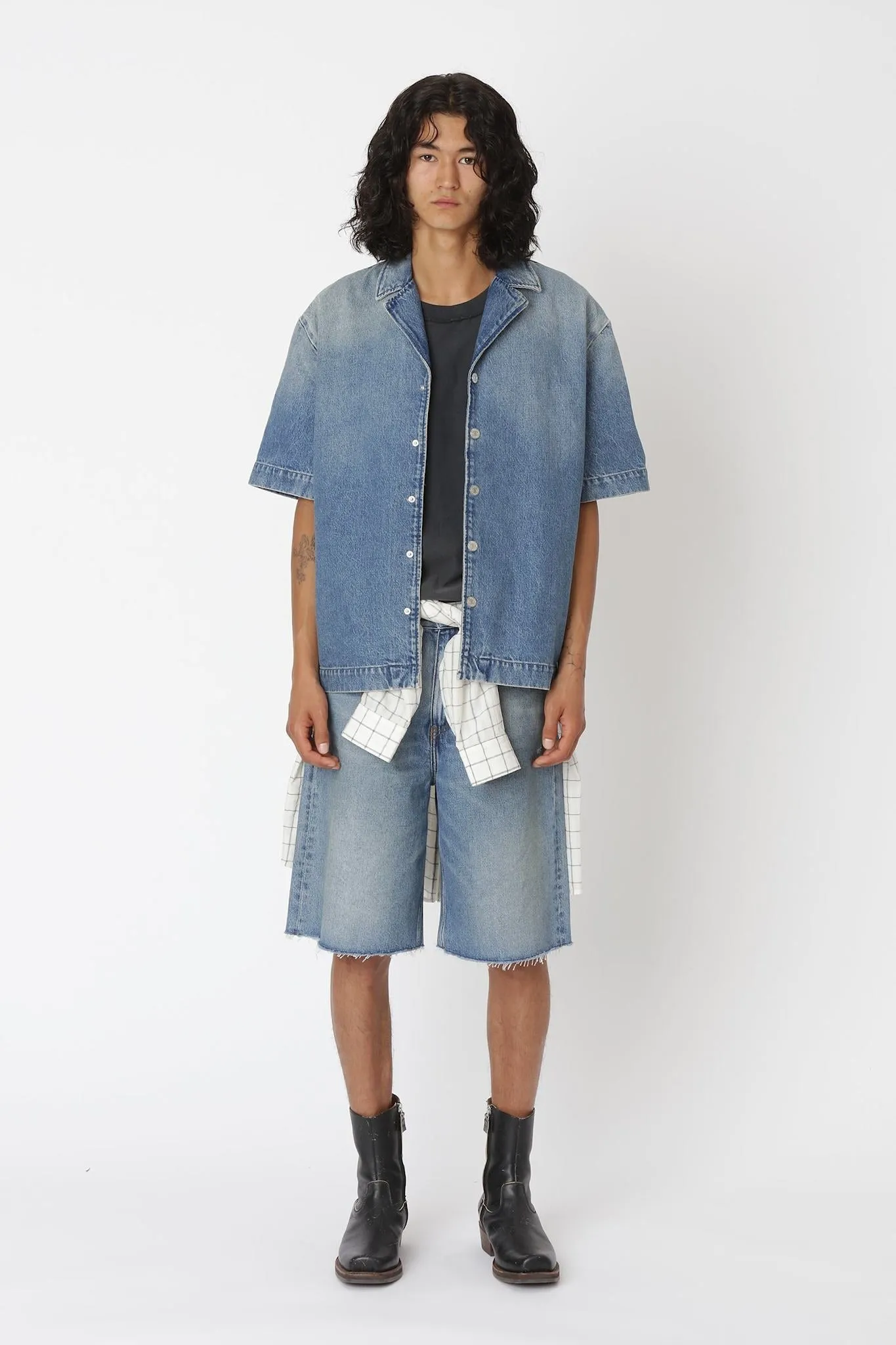 Desmond Denim Shirt sold by Won Hundred