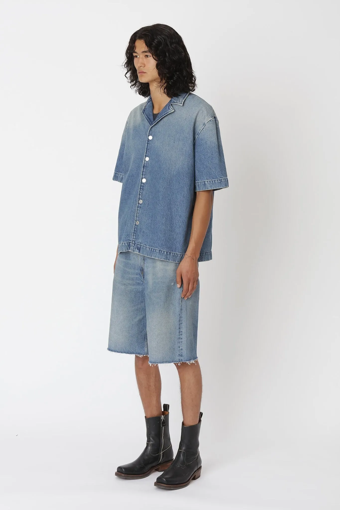 Desmond Denim Shirt sold by Won Hundred product image thumbnail 3
