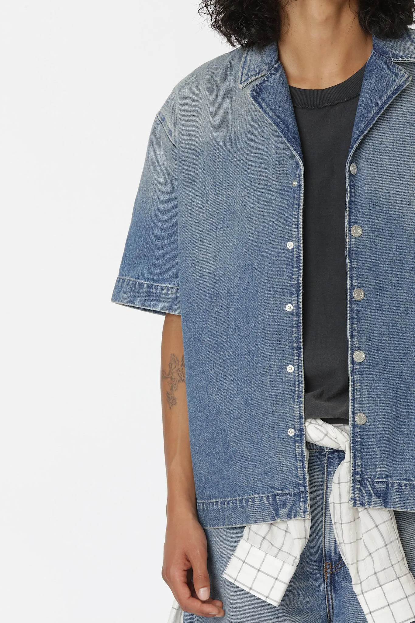 Desmond Denim Shirt sold by Won Hundred product image thumbnail 5