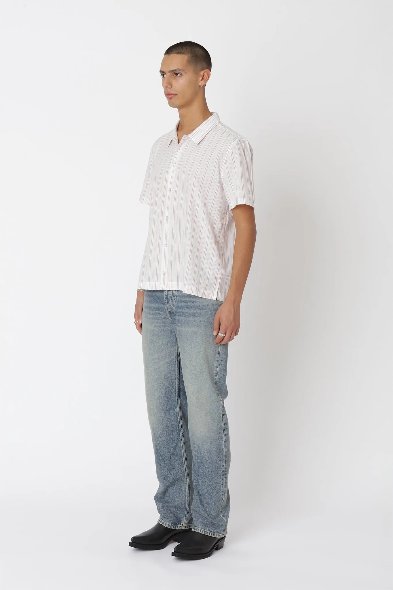 Kirk Stripe Shirt sold by Won Hundred product image thumbnail 2