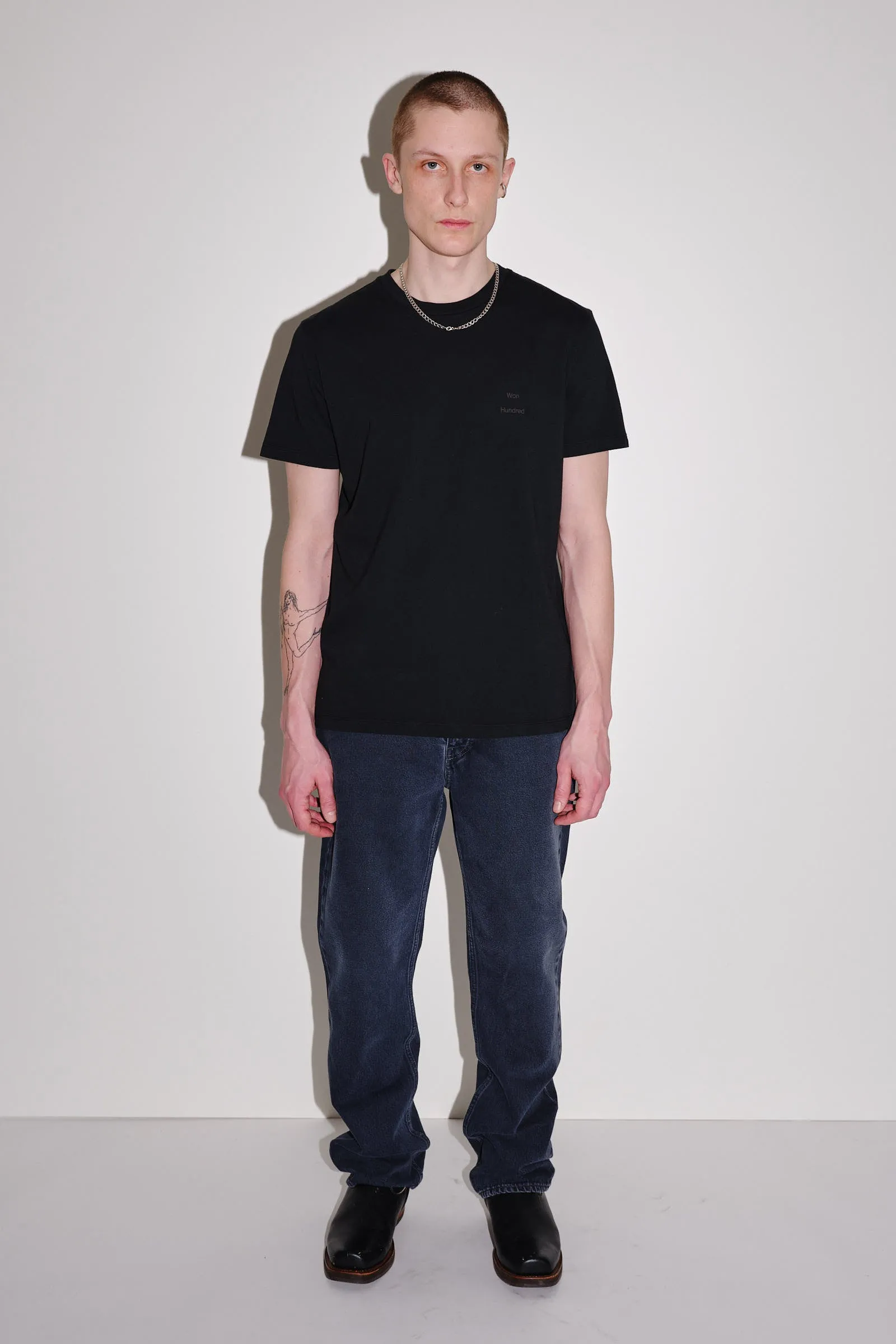 Troy Rubber T-shirt - Black sold by Won Hundred