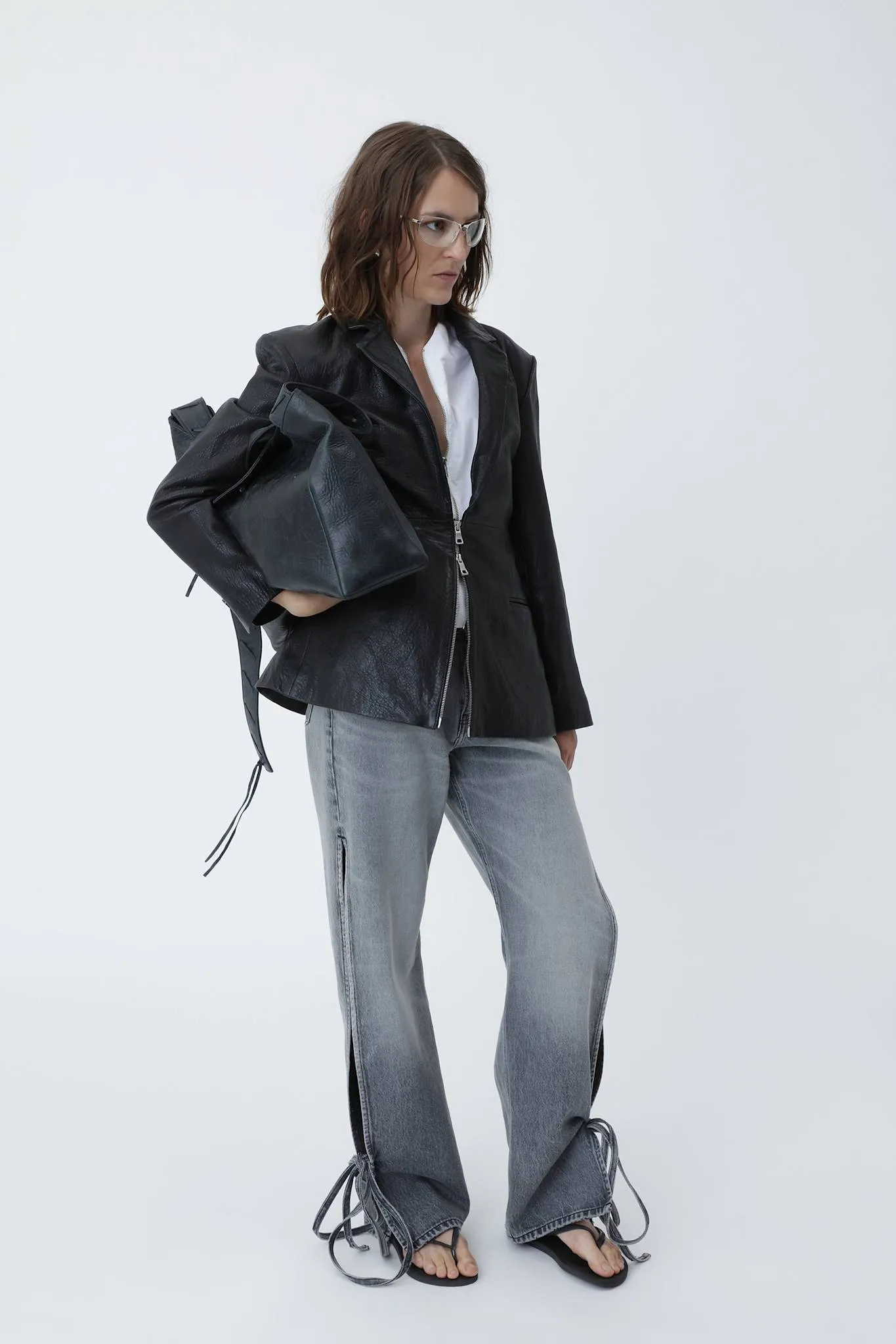 Baggy String Jeans sold by Won Hundred product image thumbnail 3