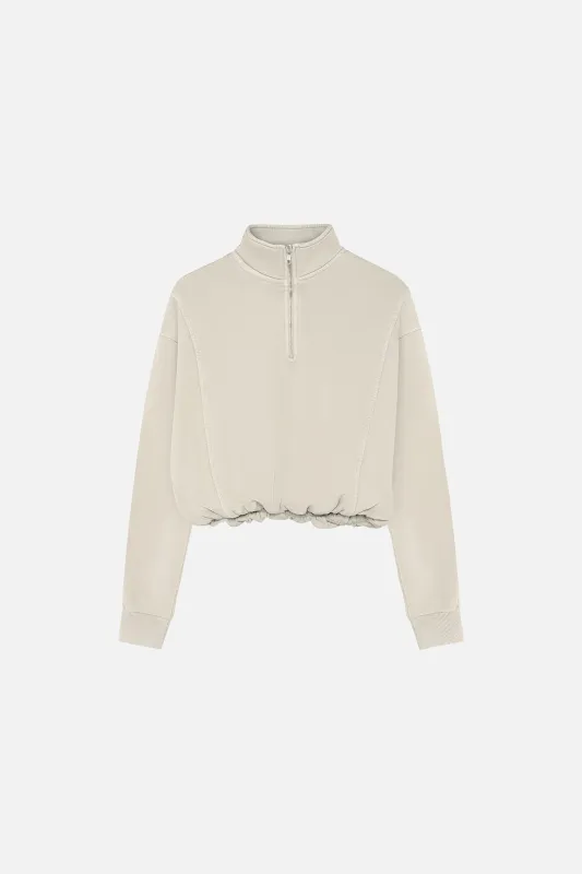 Bryn Zip Sweater made by Won Hundred