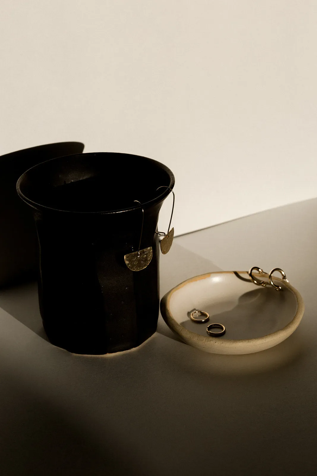 Textured Dome Hook Earrings sold by Vanderzee product image thumbnail 2