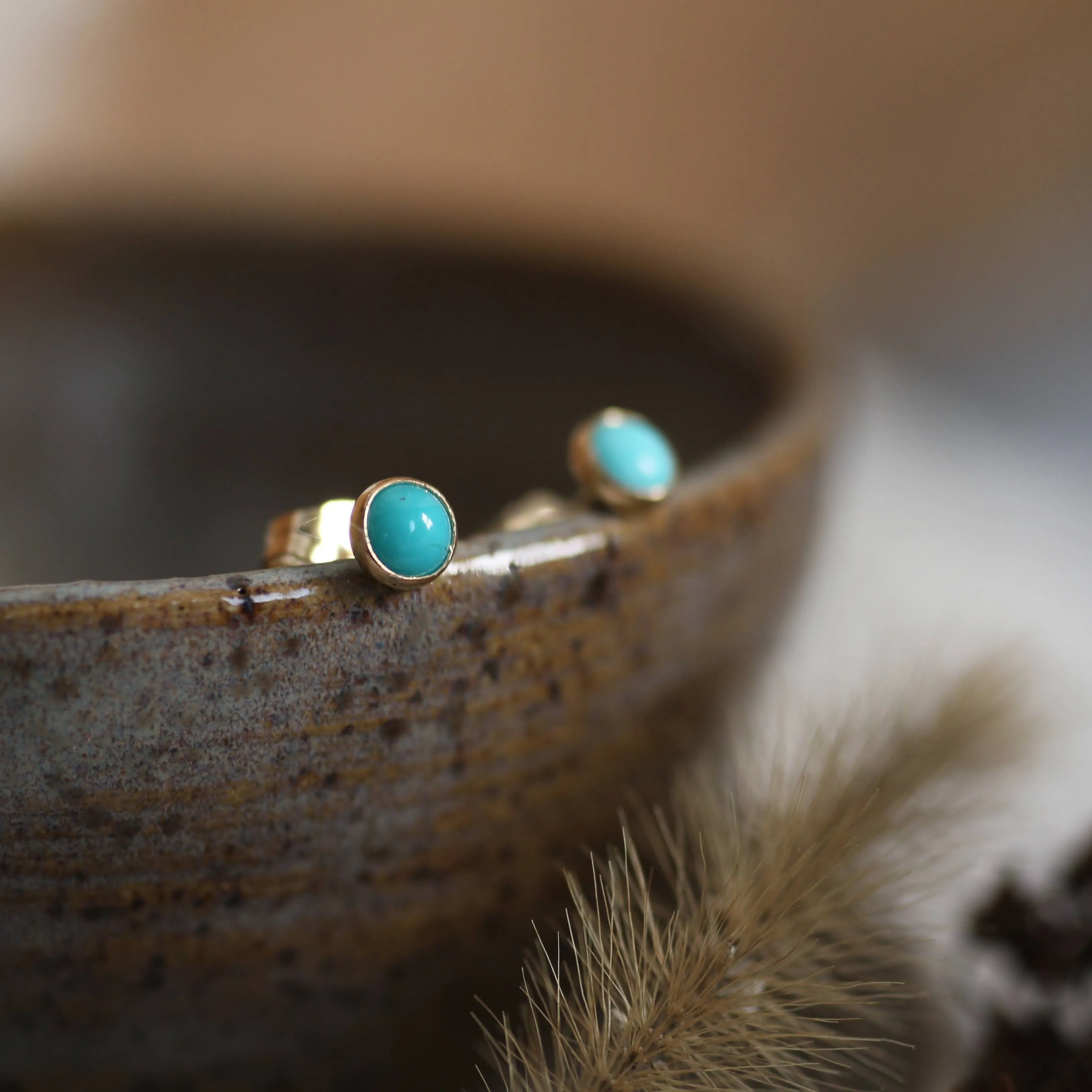 Turquoise Studs sold by Vanderzee product image thumbnail 2