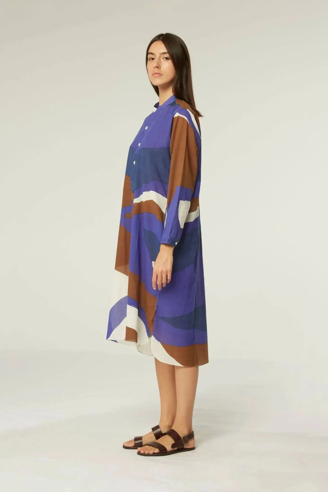 Robe Chloe - Comice Navy Blue sold by Moismont