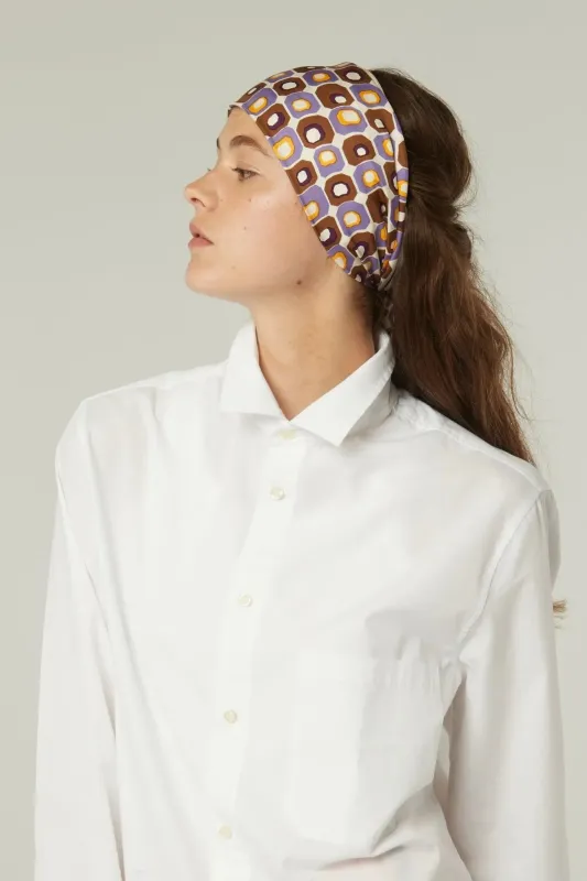 Foulard N°651 Violet made by Moismont